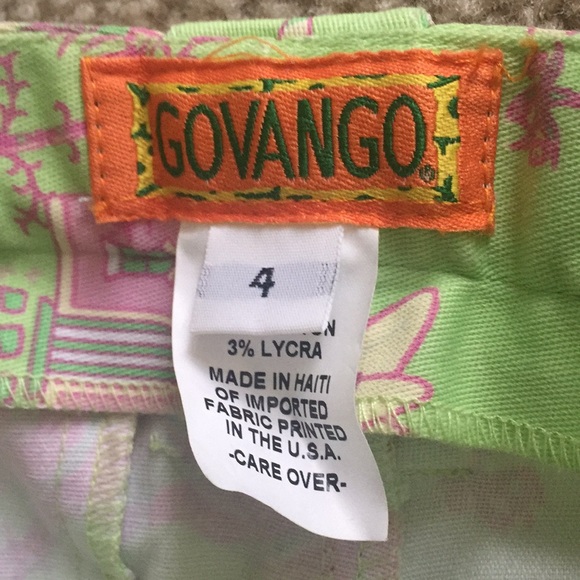 Govango pants green tiger size 4 - Picture 3 of 8